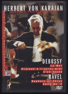 Debussy, Ravel, Herbert von Karajan, Berliner Philharmoniker - La Mer, Prélude A L'après-midi D'un Faune - Daphnis Et Chloé Suite No. 2 (DVD)