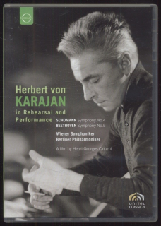 Herbert von Karajan - Herbert von Karajan In Rehearsal An Performance (DVD)