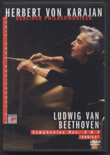 Herbert von Karajan, Berliner Philharmoniker, Ludwig van Beethoven - Symphonies Nos. 2 & 3 (DVD)