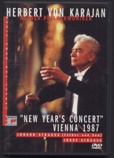 Herbert von Karajan, Wiener Philharmoniker, The Vienna State Opera Ballet - "New Year's Concert" Vienna 1987 (DVD)