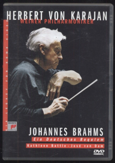 Herbert von Karajan, Wiener Philharmoniker, Kathleen Battle - José van Dam Johannes Brahms: Ein Deutsches Requiem (DVD)