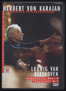 Ludwig van Beethoven, Herbert von Karajan, Berliner Philharmoniker - Ludwig Van Beethoven: Symphonies Nos. 6 "Pastoral" & 7 (DVD)