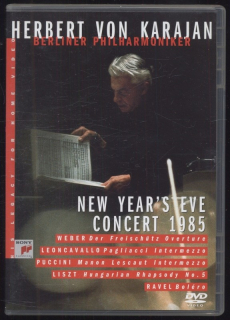 Herbert von Karajan, Berliner Philharmoniker - New Year's Eve Concert 1985 (DVD)