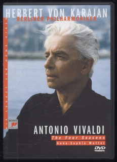 Vivaldi - Anne-Sophie Mutter, Wiener Philharmoniker, Herbert Von Karajan - The Four Seasons (DVD)