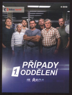 Případy 1. oddělení - 3. řada (4DVD)