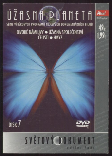 Úžasná planeta - disk 7: Divoké námluvy, Úžasná společenství, Čelisti, Hmyz (DVD)