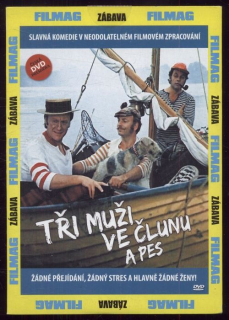 Tři muži ve člunu a pes (DVD)