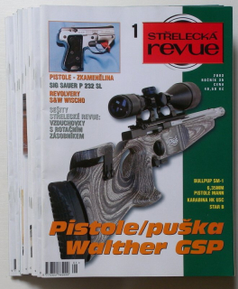 Střelecká revue 2003 (kompletní ročník, 12 čísel)