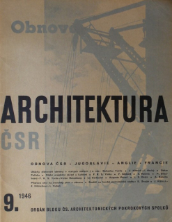 Architektura ČSR 9 / 1946 (jedno číslo)