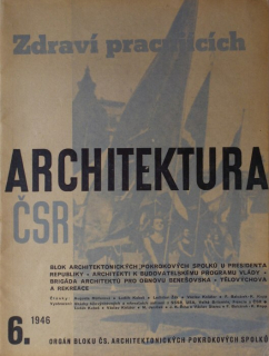 Architektura ČSR 6 / 1946 (jedno číslo)