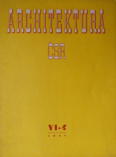 Architektura ČSR VI-4 / 1947 (jedno číslo)