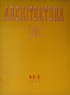 Architektura ČSR VI-7 / 1947 (jedno číslo)