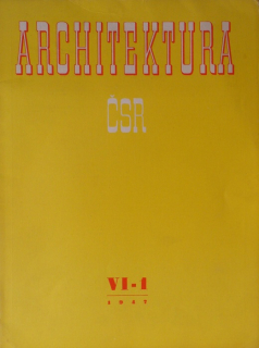 Architektura ČSR VI-1 / 1947 (jedno číslo)