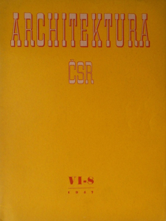 Architektura ČSR VI-8 / 1947 (jedno číslo)