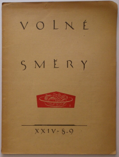 Volné směry 1926-1927/8-9 (jedno číslo)