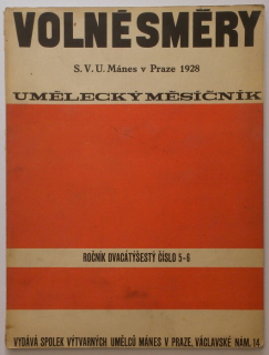 Volné směry 1928-1929/5-6 (jedno číslo)