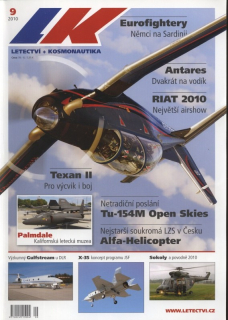 Letectví a kosmonautika 2010 / 09 (jedno číslo)