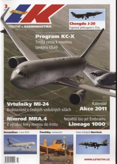 Letectví a kosmonautika 2011 / 03 (jedno číslo)