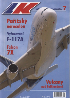 Letectví a kosmonautika 2007 / 07 (jedno číslo)