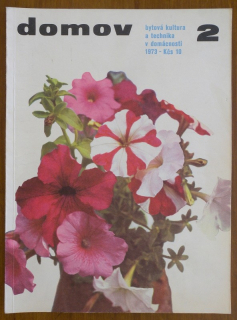 Domov 1973 / 2, bytová kultura a technika v domácnosti (jedno číslo)