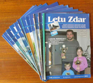 Letu zdar. 2011 (kompletní 21. ročník, 12 sešitů) Časopis chovatelů poštovních holubů