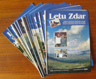 Letu zdar. 2006 (kompletní 16. ročník, 12 sešitů) Časopis chovatelů poštovních holubů