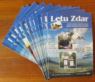 Letu zdar. 2005 (kompletní 15. ročník, 12 sešitů) Časopis chovatelů poštovních holubů
