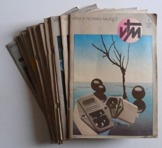 Věda a Technika Mládeži 1990 (nekompletní 44. ročník, 23 čísel, chybí číslo 8)