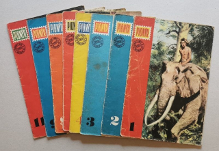 Pionýr 1967 (nekompletní 15. ročník, 8 sešitů) chybí číslo 5, 7, 10, 12