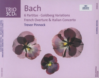 Bach, Johann Sebastian - 6 partitas / Goldberg Variations / French Overture  a  Italian Concerto (3CD)