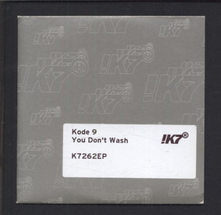 Kode9 - You Don't Wash (CD-single)