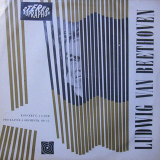 Ludwig van Beethoven - Klavírní koncert č. 1  C dur, op.15 (LP)
