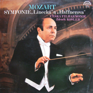 Wolfgang Amadeus Mozart - Symfonie "Linecká" a "Hafnerova" (LP)