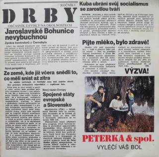 Peterka  a  spol. - Vyléčí váš bol / Drby I. (LP)