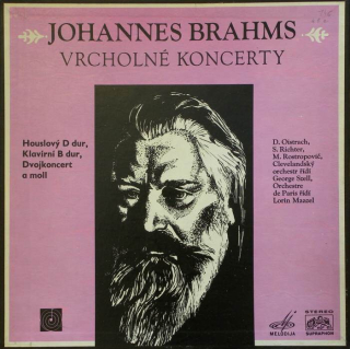 Johannes Brahms - Vrcholné koncerty (3LP v krabici)