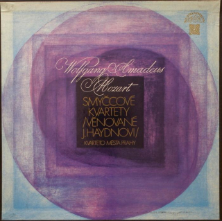 Wolfgang Amadeus Mozart - Smyčcové kvartety /věnované Haydnovi/  (3 LP v krabici)