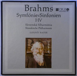 Johannes Brahms - Symfonie I-IV (4 LP v krabici)