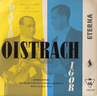 Georg Benda - Trio-Sonate E-dur für zwei Violinen und Klavier