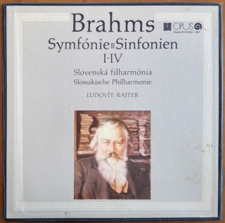 Johannes Brahms - Symphony I-IV (4xLP v krabici)