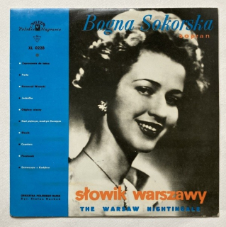 Bogna Sokorska - Słowik Warszawy / The Warsaw Nightingale (LP)