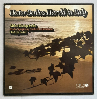 Hector Berlioz, Slovak Radio Symphony Orchestra, Milan Telecký, Ondrej Lenárd - Harold In Italy (LP)