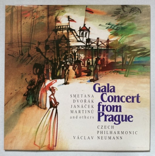 Smetana, Dvořák, Janáček, Martinů and others, Czech Philharmonic, Václav Neuman - Gala Concert from Prague / Galakoncert z Prahy (LP)