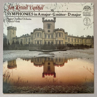 Jan Křtitel Vaňhal: Prague Chamber Orchestra · Oldřich Vlček - Symphonies In A Major · G Minor · D Major (LP)