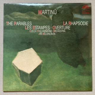 Martinů - Czech Philharmonic Orchestra, Jiří Bělohlávek - The Parables / La Rhapsodie / Les Estampes - Overture (LP)
