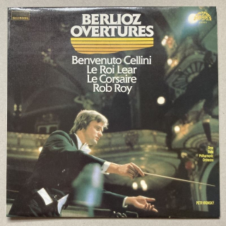 Berlioz, Brno State Philharmonic Orchestra, Petr Vronský - Overtures (LP)
