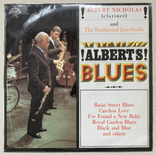 Albert Nicholas And The Traditional Jazz Studio - Albert's Blues (LP)