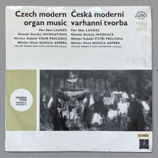 Various - Czech Modern Organ Music = Česká moderní varhanní tvorba (LP)