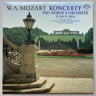 Mozart - Han De Vries, Prague Chamber Orchestra, Anton Kersjes - W.A. Mozart Koncerty pro hoboj a orchestr K.314, K.294 b (LP)