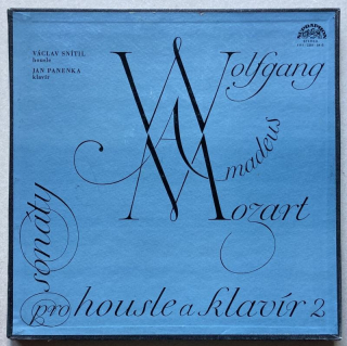 Wolfgang Amadeus Mozart, Václav Snítil, Jan Panenka - Sonáty pro housle a klavír 2 (4LP)