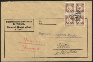 Dopis (čtyřblok Pofis č. SL1)